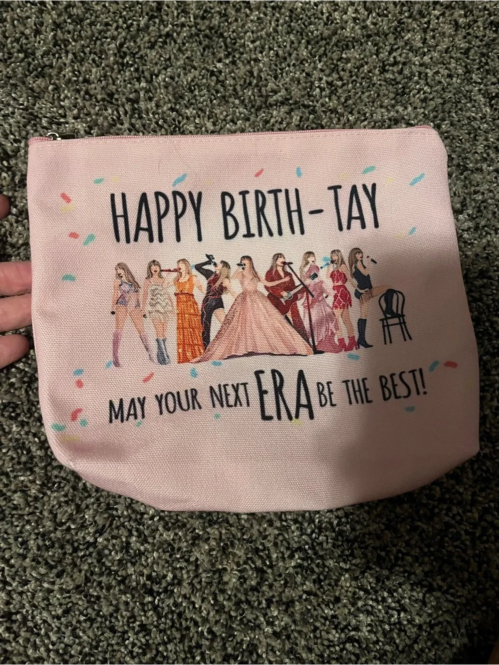 Makeup bag…happy birthday-tay